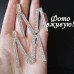 Золотисті сережки Літери М – 4584