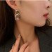 Прозрачные серьги Квадраты – Гламбутик