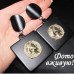 Эксклюзивные серьги Черные квадраты
