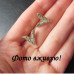 Сережки Трикутники у стразах – Glambutik