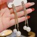 Вечерние серьги в стразах Мона – Glambutik