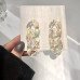 Пластикові сережки Прозорі ланцюги  – 4938