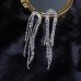 Длинные вечерние серьги Блеск – 4953
