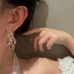Прозрачные серьги люстры – 4969