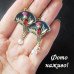 Винтажные серьги Чертополох – 5170