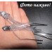 Вечірні довгі сережки Сара - 5273