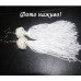 Белые серьги Кисти – 5286