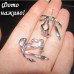 Сережки банти - 5291