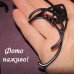 Черная каффа правая Месяц и звезда – 5294-1