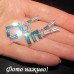 Серьги с кристаллами Love – 5309