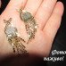 Вечерние серьги Цепи в стразах – 5530