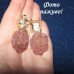 Серьги Розы с кристаллами – 5574