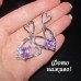 Серьги с сердцами Дуэт – 5581