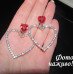 Серьги в форме сердец Лия – 5690