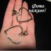 Серьги в форме сердец Лия – 5690