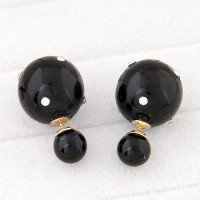 Серьги шарики Dior Ночные грёзы