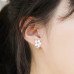 Серьги шарики Dior Ромашки