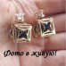 Серьги-шарики Dior Ажурные квадраты