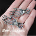 Вінтажні сережки Руки скелета – 1130