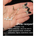Довгі сережки Метелики з ланцюгами - 3796