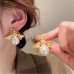 Жемчужные серьги Насекомые – 10-757