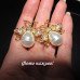 Жемчужные серьги Насекомые – 10-757