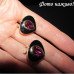 Винтажные серьги с двухсторонним декором – 10-784