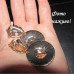Стильные серьги Львы греческий меандр – 10-802