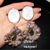 Эксклюзивные массивные серьги с камнями – 10-814
