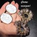 Эксклюзивные массивные серьги с камнями – 10-814