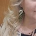 Сережки вечірні довгі Ельга чорні – 10-821