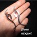 Серебристые серьги Змеи – 1117