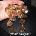Большие серьги Цветы – 2167