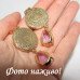 Ексклюзивні фіолетові сережки МісяцьKirks Folly – 2389