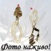Разные длинные асимметричные серьги – 2408