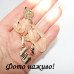 Разные длинные асимметричные серьги – 2408