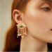 Сережки очі великі за мотивами Schiaparelli – 2498