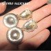 Стильные серьги Львы в стразах – 2907