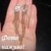 Довгі сережки Зірки з ланцюгами – 4271
