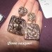 Квадратні сережки – 4375