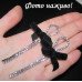 Довгі сережки Ланцюги з бантами – 4937