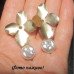 Серьги Цветы с жемчужинами – 5280