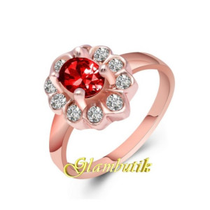 Кольцо в стиле Chopard Nika в огне