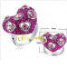 Кольцо Любовь Swarovski