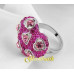 Кольцо Любовь Swarovski
