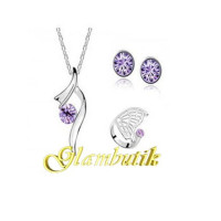 Ювелирный комплект Deborah purple