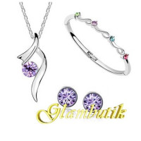 Ювелирный комплект Julia purple