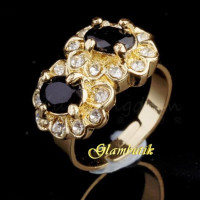 Кольцо в стиле Chopard Brida в синем