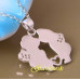 Підвіска Tiffany Поцілунки ангелят у червоному – 3482