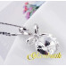 Подвеска SWAROVSKI Бант с кристальным кристаллом